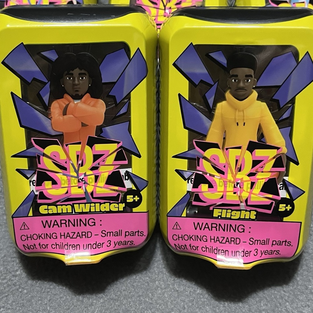 SBZ Screen Breakz Kids Toy Figure Flight & Cam Wilder‎ Sealed NEW